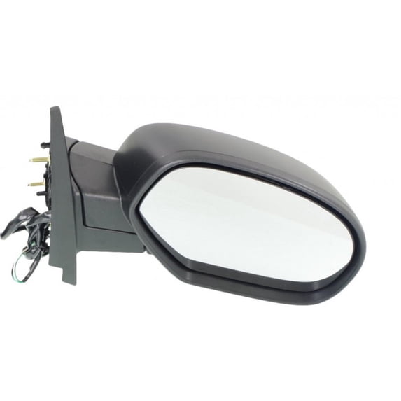 For GMC Yukon XL 2500 2007-2013 Passenger Side Door Mirror | Heated | Gloss | Black | Folding | GM1321336 | 20809968