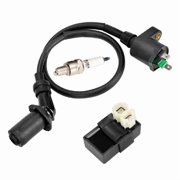 For GY6 50-150CC Moped Scooter CDI + Spark Plug + Ignition Coil Kits