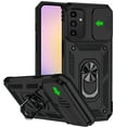 thumbnail image 1 of For Gabb Phone 4 Pro Camera Push Magnetic Ring Hybrid Kickstand Cover Cell Phone Case - Black, 1 of 4