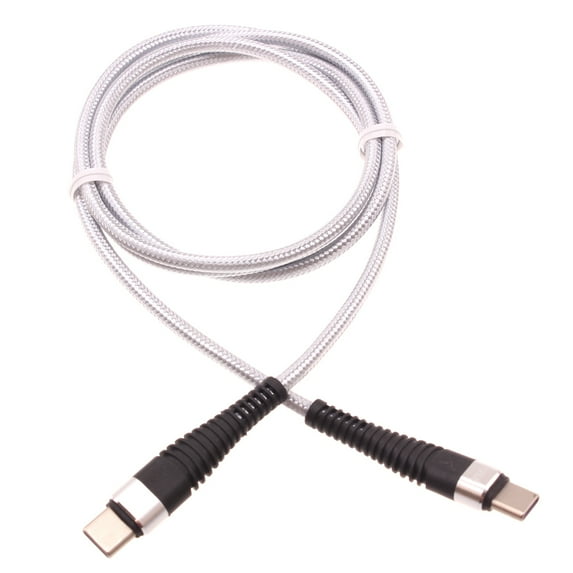For Galaxy A54 5G Type-C to USB-C 3ft PD Cable - Fast Charger Cord Power Wire Sync Braided for Samsung Galaxy A54 5G Phone