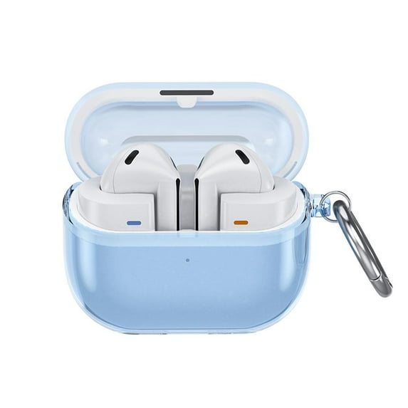 For Galaxy Buds 3/3 Pro Clear Full Protection Shockproof Cover w/ Carabiner New T9V9