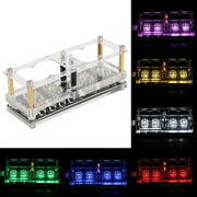 Gadgets Nixie Clock, LED Tube Clock DC 5V with 4 Keys for Electronics