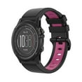 thumbnail image 1 of For Garmin Fenix 3 26mm Silicone Sports Two-color Watch Band, 1 of 4