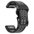 thumbnail image 1 of For Garmin Fenix 6x Quick Release Double Row Silicone Watch Band, 1 of 1