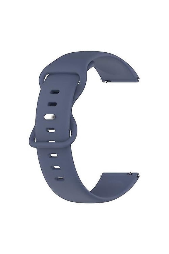 For Garmin Forerunner 245 20mm Solid Color Silicone Watch Band