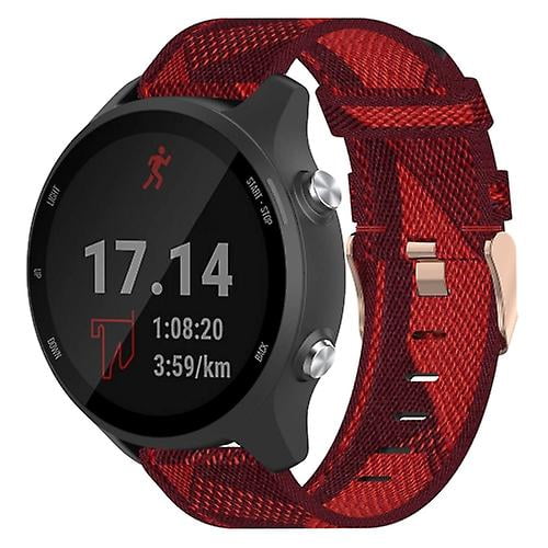 For Garmin Forerunner 645 20mm Nylon Woven Watch Band Walmart