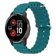thumbnail image 1 of For Garmin Venu 2 Plus 20mm Ocean Style Silicone Solid Color Watch Band, 1 of 4