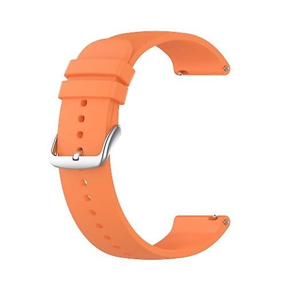 For Garmin Forerunner 645 Music 20mm Solid Color Silicone Watch Band