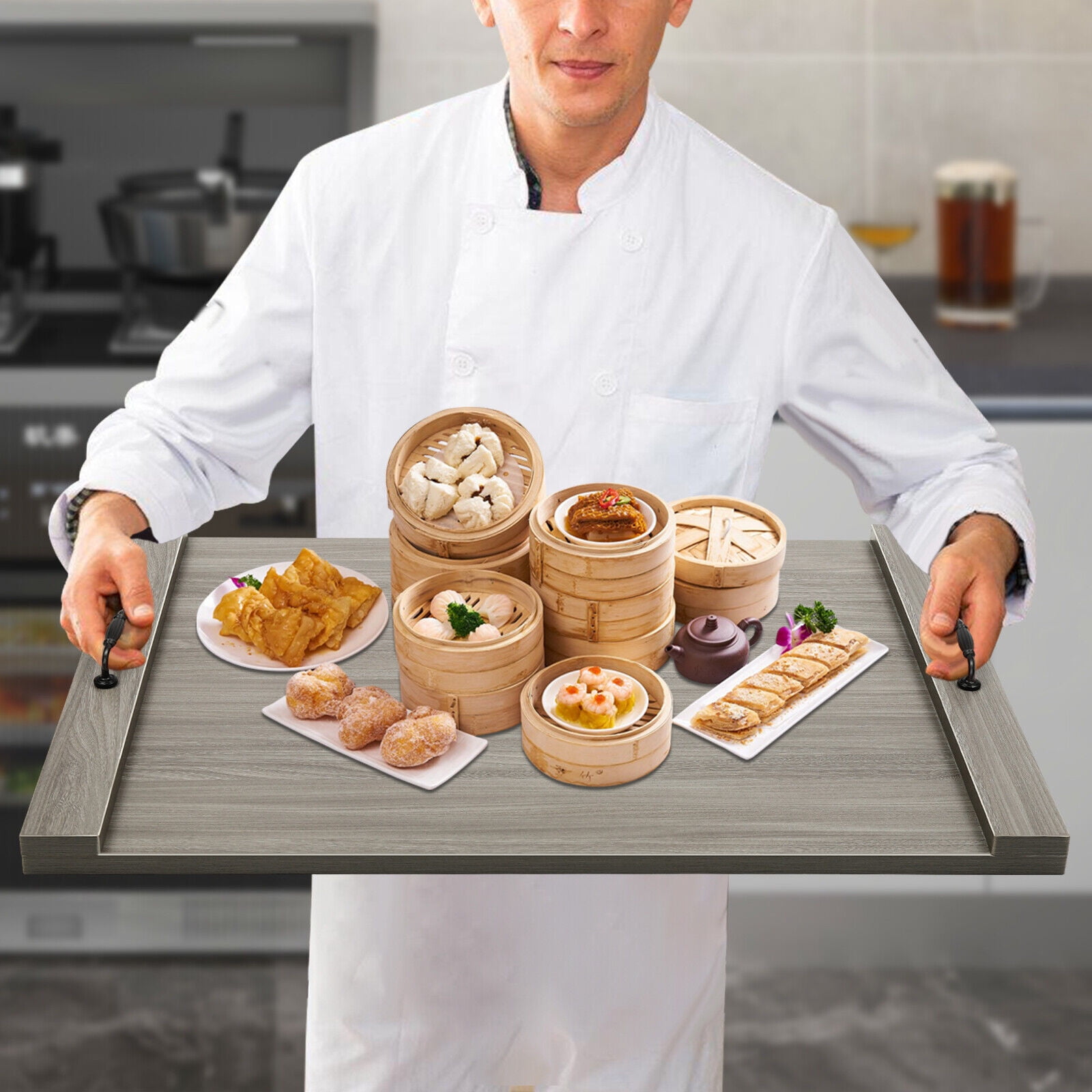 For Gas Stove & Electric Stove Wood Stove Top Cover Noodle Board Stove Cover for small apartments, kitchens, RVs