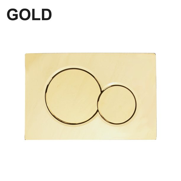 【mu！】CLANE ALL IN ONE 1 For Geberit Sigma01 Chrome Dual Flush Plate For Cistern