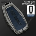 thumbnail image 1 of For Geely C 4 buttons Atlas Boyue Tugella GS X6 X7 SUV EC7 Azkarra Monjaro Xingyue Boyue Pro Zinc alloy+leather Car Key Case, 1 of 12