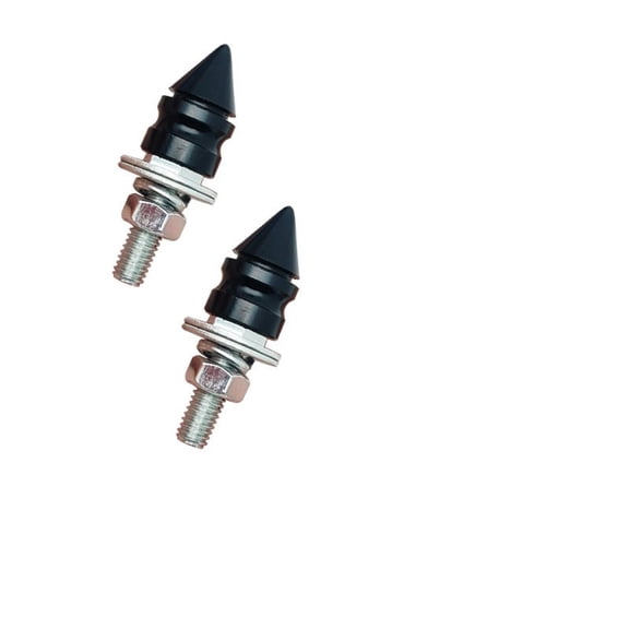 For General Car Motorcycle Vehicle License Plate Screws M6 Thread Pagoda Style