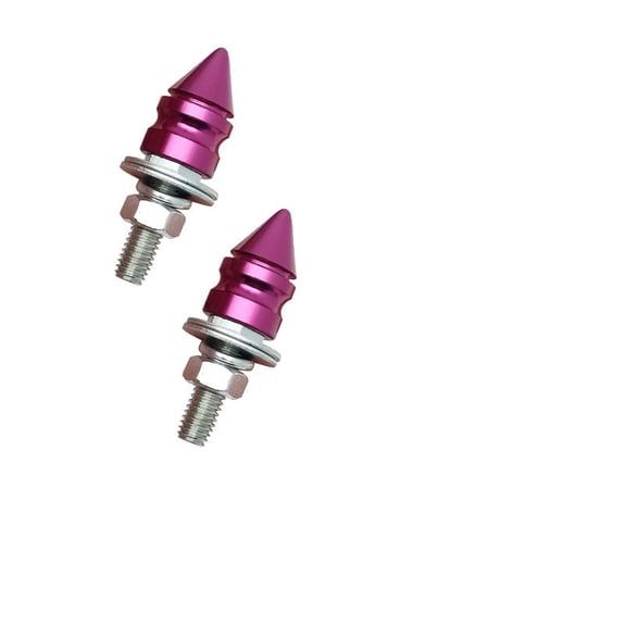 For General Car Motorcycle Vehicle License Plate Screws M6 Thread Pagoda Style