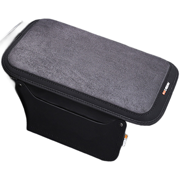 For General Leather Car Center Console Armrest Box Cover Pad Anti Slip Storage