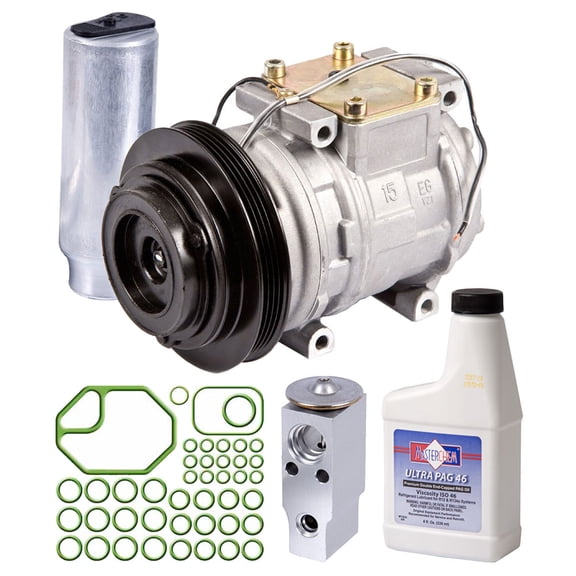 For Geo Prizm 1993 AC Compressor w/ A/C Repair Kit - BuyAutoParts