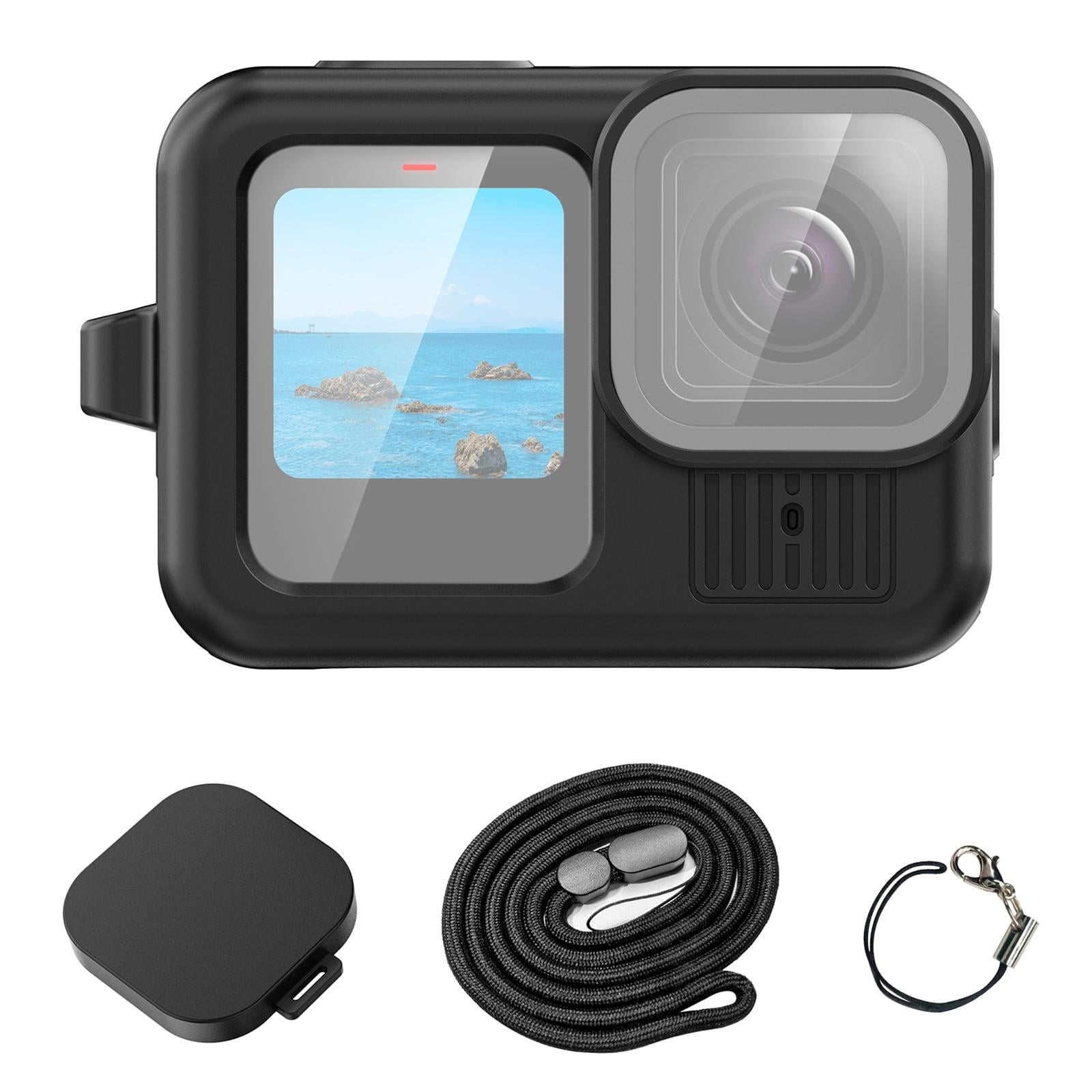For GoPro HERO13 Black PULUZ Silicone Protective Case Cover with Wrist ...