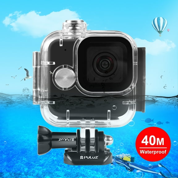 For GoPro Hero11 Black Mini PULUZ 40m Waterproof Housing Protective Case with Buckle Basic Mount &