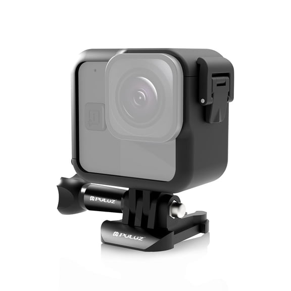 For GoPro Hero11 Black Mini QKOO PC Plastic Border Frame with Buckle Basic Mount & Screw(Black)