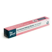 For Good by Full Circle FSC Certified Parchment Paper Half Sheets - 24 Half Sheets - Non-Toxic