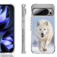 thumbnail image 1 of For Google Pixel 10 / 10 Pro Shockproof Phone Case, by OneToughShield - Arctic Wolf, 1 of 4