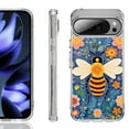 thumbnail image 1 of For Google Pixel 10 / 10 Pro Shockproof Phone Case, by OneToughShield - Bee Flower, 1 of 4