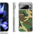 thumbnail image 1 of For Google Pixel 10 / 10 Pro Shockproof Phone Case, by OneToughShield - Camo Green, 1 of 4