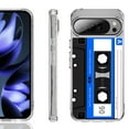 thumbnail image 1 of For Google Pixel 10 / 10 Pro Shockproof Phone Case, by OneToughShield - Cassette Blue, 1 of 4