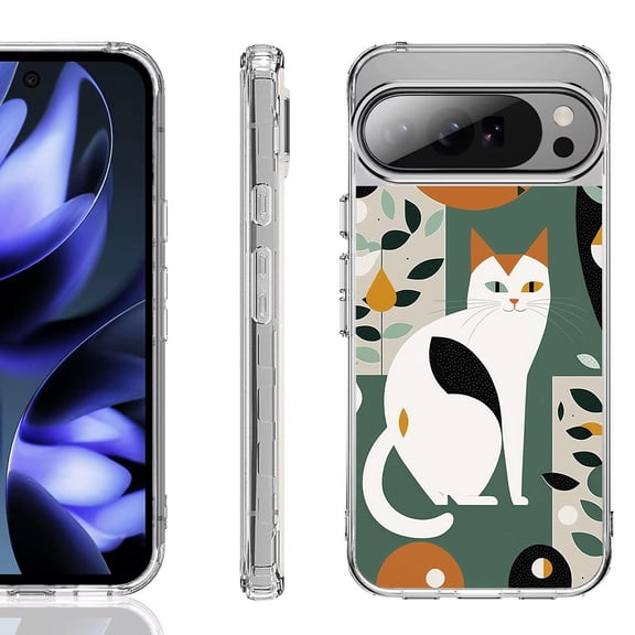 For Google Pixel 10 / 10 Pro Shockproof Phone Case, by OneToughShield - Cat