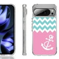 thumbnail image 1 of For Google Pixel 10 / 10 Pro Shockproof Phone Case, by OneToughShield - Chevron/Anchor, 1 of 4