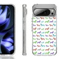 thumbnail image 1 of For Google Pixel 10 / 10 Pro Shockproof Phone Case, by OneToughShield - Colorful Dachshund/Puppy, 1 of 4