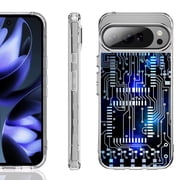 For Google Pixel 10 / 10 Pro Shockproof Phone Case, by OneToughShield - Cosmos Circuit