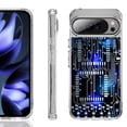 thumbnail image 1 of For Google Pixel 10 / 10 Pro Shockproof Phone Case, by OneToughShield - Cosmos Circuit, 1 of 4