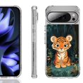 thumbnail image 1 of For Google Pixel 10 / 10 Pro Shockproof Phone Case, by OneToughShield - Curious Tiger Cub, 1 of 4