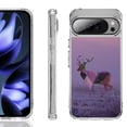 thumbnail image 1 of For Google Pixel 10 / 10 Pro Shockproof Phone Case, by OneToughShield - Deer/Polygon, 1 of 4