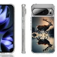 thumbnail image 1 of For Google Pixel 10 / 10 Pro Shockproof Phone Case, by OneToughShield - Deer Running, 1 of 4