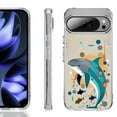 thumbnail image 1 of For Google Pixel 10 / 10 Pro Shockproof Phone Case, by OneToughShield - Dolphin Family, 1 of 4