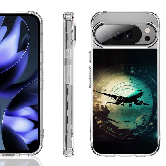 For Google Pixel 10 / 10 Pro Shockproof Phone Case, by OneToughShield - Flight Tracker