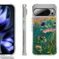 thumbnail image 1 of For Google Pixel 10 / 10 Pro Shockproof Phone Case, by OneToughShield - Flower Wind, 1 of 4