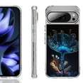 thumbnail image 1 of For Google Pixel 10 / 10 Pro Shockproof Phone Case, by OneToughShield - Glowing Flower, 1 of 4