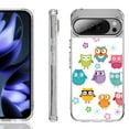 thumbnail image 1 of For Google Pixel 10 / 10 Pro Shockproof Phone Case, by OneToughShield - Happy Owl, 1 of 4