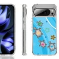 thumbnail image 1 of For Google Pixel 10 / 10 Pro Shockproof Phone Case, by OneToughShield - Happy Turtle, 1 of 4
