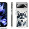 thumbnail image 1 of For Google Pixel 10 / 10 Pro Shockproof Phone Case, by OneToughShield - Husky Puppy, 1 of 4
