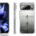 thumbnail image 1 of For Google Pixel 10 / 10 Pro Shockproof Phone Case, by OneToughShield - Icy Rose, 1 of 4