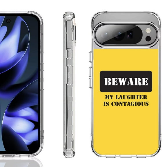 For Google Pixel 10 / 10 Pro Shockproof Phone Case, by OneToughShield - Laughter