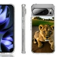 thumbnail image 1 of For Google Pixel 10 / 10 Pro Shockproof Phone Case, by OneToughShield - Lion Cub, 1 of 4