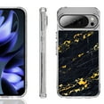 thumbnail image 1 of For Google Pixel 10 / 10 Pro Shockproof Phone Case, by OneToughShield - Marble / Lava, 1 of 4