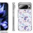 thumbnail image 1 of For Google Pixel 10 / 10 Pro Shockproof Phone Case, by OneToughShield - Paisley Purple, 1 of 4