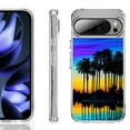 thumbnail image 1 of For Google Pixel 10 / 10 Pro Shockproof Phone Case, by OneToughShield - Palmtree, 1 of 4