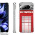 thumbnail image 1 of For Google Pixel 10 / 10 Pro Shockproof Phone Case, by OneToughShield - Phone Booth Red, 1 of 4