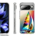 thumbnail image 1 of For Google Pixel 10 / 10 Pro Shockproof Phone Case, by OneToughShield - Sailing, 1 of 4